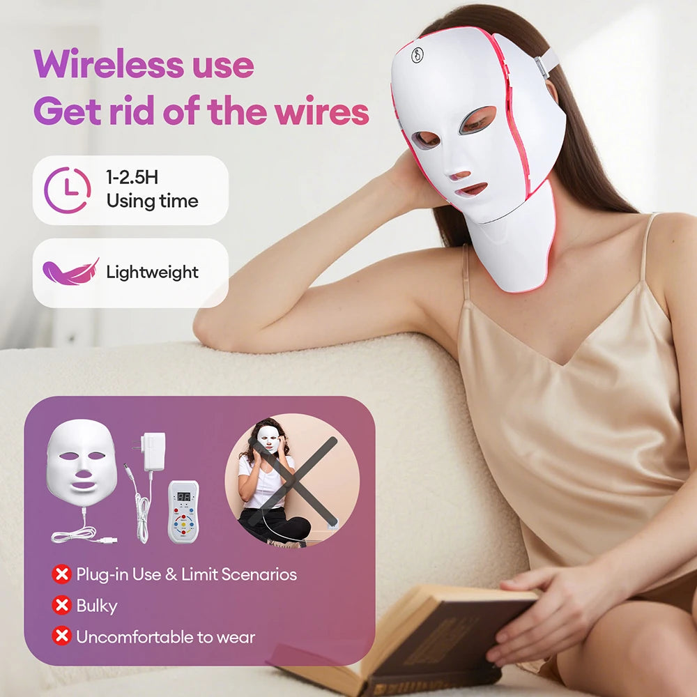 MASÉYA™ LED Mask Red Light Therapy